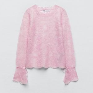 Zara lace top